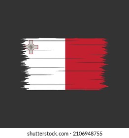 Bandera de Malta de estilo gruñón