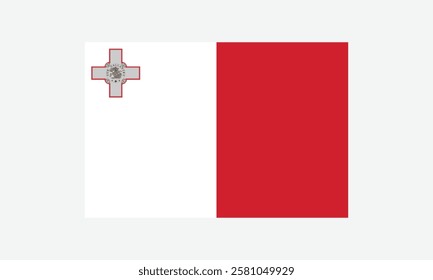 Flag of Malta logo vector