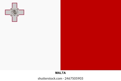 Flag of MALTA, MALTA national flag