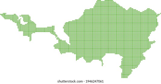 flag map Map and flag of SintMaarten