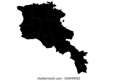 Armenia Vector Map Vector Illustration With National Flag High-Res Vector  Graphic - Getty Images