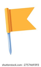 Flag Marker Triangular Pennant Pole
