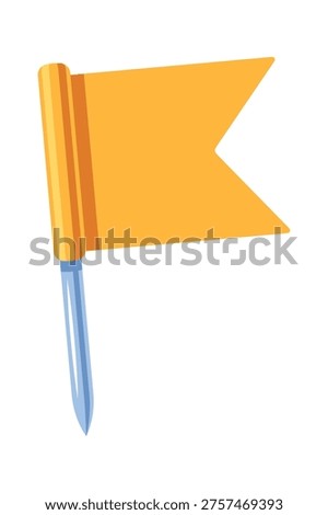 Flag Marker Triangular Pennant Pole