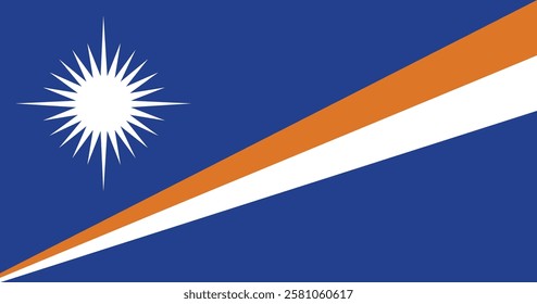 Flag of Marshall Islands logo