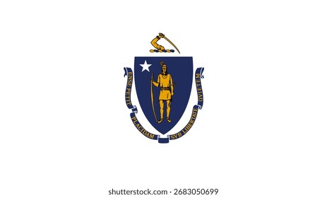 Flag of Massachusetts 16:9, Massachusetts Flag