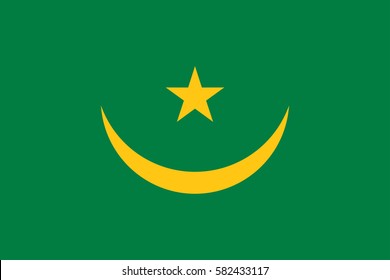 Flag of mauritania