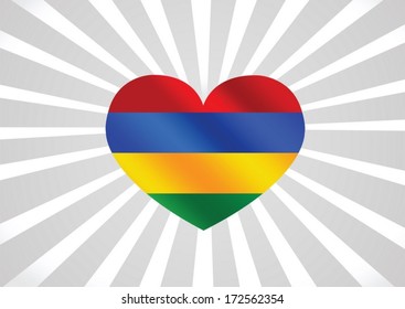 flag of Mauritius themes idea design