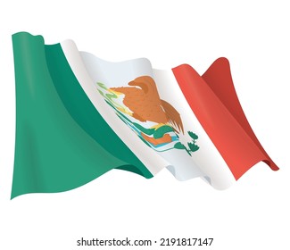 icono del país de la bandera de méxico