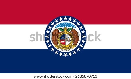 Flag of Missouri 16:9, Missouri Flag
