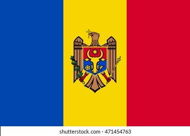 Flag of Moldova