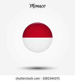 Flag of Monaco icon