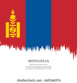 Flag of Mongolia