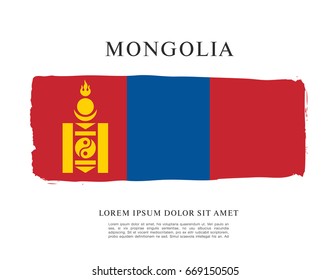 Flag of Mongolia