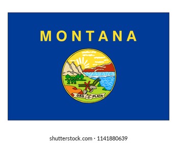 Flag of Montana