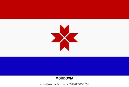 Flag of MORDOVIA, MORDOVIA national flag