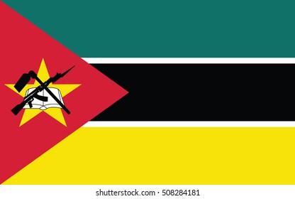 Flag of Mozambique