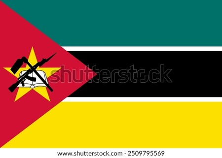 Flag of Mozambique, National Flag