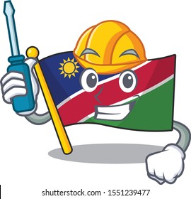flag namibia isolated the in character automotive