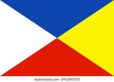 flag of Native Mexican peoples Mayans. flag representing ethnic group or culture, regional authorities. no flagpole. Plane design, layout