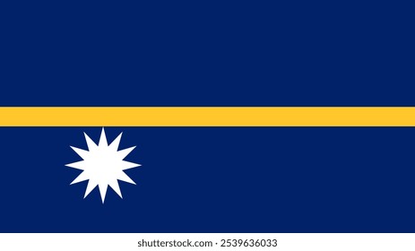 Bandera de Nauru, Formato 16:9, Bandera de Nauru, Imágenes vectoriales