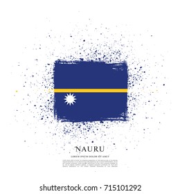 Flag of Nauru