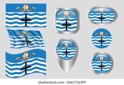 La bandera de Nelson, Zelanda