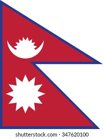 Flag of Nepal