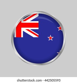The flag of New Zealand