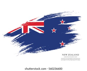 647 New Zealand Brush Flag Images, Stock Photos & Vectors | Shutterstock