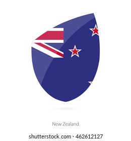 Flag of New Zealand. Vector Illustration.