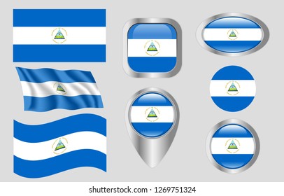 More Nicaragua maps on Shutterstock