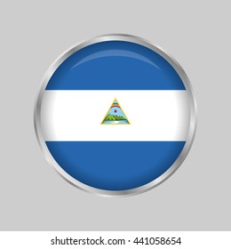 The flag of Nicaragua