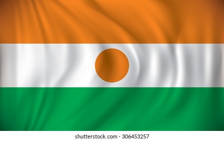 Flag of Niger - vector illustration