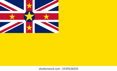 Bandera de Niue, Formato 16:9, Bandera de Niue, Imágenes vectoriales