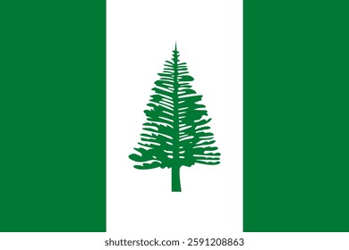 Flag of Norfolk Island, 3:2 Format, Norfolk Island Flag	