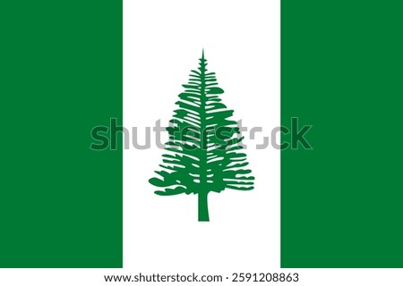 Flag of Norfolk Island, 3:2 Format, Norfolk Island Flag	