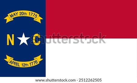 Flag of North Carolina, North Carolina Flag