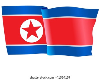 flag of North Korea