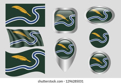 Flag of Northampton, Massachusetts