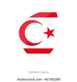Flag of Northern Cyprus. Vector Illustration.