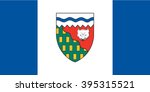 Flag of Northwest Territories Province or territory of Canada. Vector illustration.