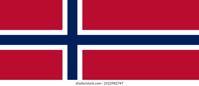 Bandera de Noruega, versión larga, Imágenes vectoriales