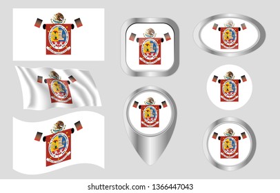 Flag of Oaxaca, Mexico