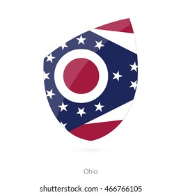 Flag of Ohio. Vector Illustration.
