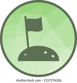 Flag on Moon
