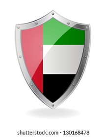 Flag on the shield