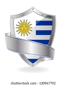 Flag on the shield