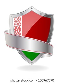 Flag on the shield