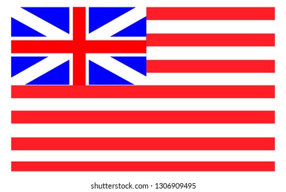 flag on white background