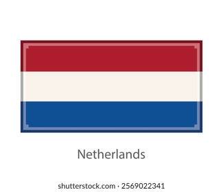 Flag one of the worlds country in pixel art or mosaic style.